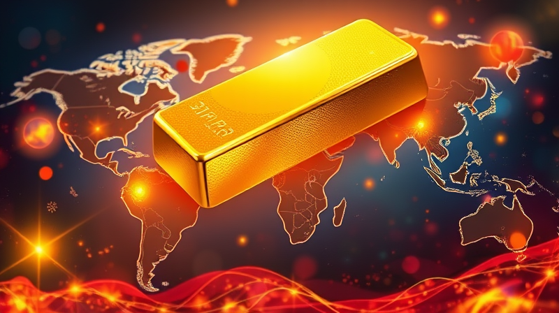 Gold edges up as geopolitical tensions rise