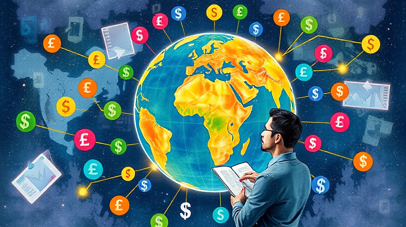 Assess currency exposure in international investing